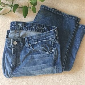 7 For All Man Kind “A” Pocket Boot Cut Jeans Sz31